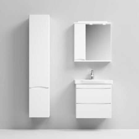 Зеркало со шкафом AM.PM Like 65 L M80MPL0651WG с подсветкой Белый 