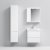 Зеркало со шкафом AM.PM Like 65 L M80MPL0651WG с подсветкой Белый 