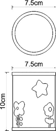 Стакан WasserKRAFT Lossa K-3428 