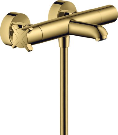 Термостат Axor Citterio E 36140990 для ванны с душем, полированное золото 
