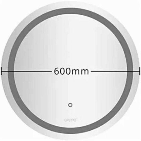 Зеркало Gappo 60 G603 с подсветкой с сенсорным выключателем 