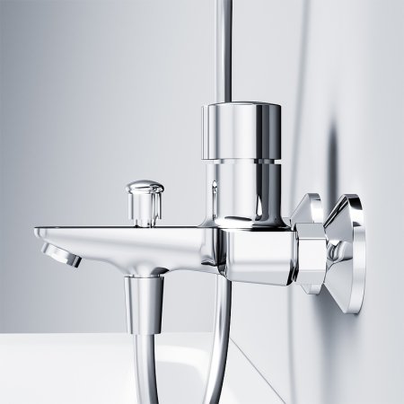 Смеситель для ванны AM.PM X-Joy F85A10500 Хром 