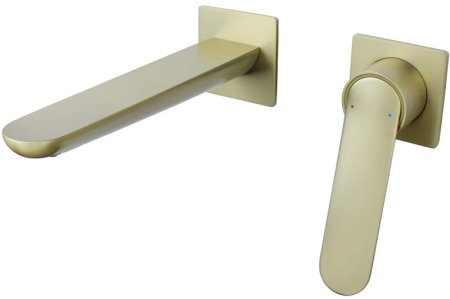 Смеситель для раковины Bronze de Luxe Icon 7006CG Золото матовое 