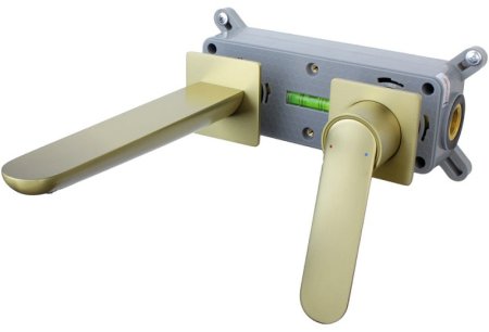 Смеситель для раковины Bronze de Luxe Icon 7006CG Золото матовое 