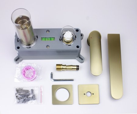 Смеситель для раковины Bronze de Luxe Icon 7006CG Золото матовое 