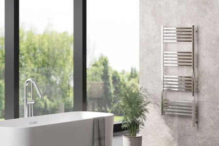 Электрический полотенцесушитель Сунержа Модус 3.0 1200x500 R 31-5701-1250 Черный матовый 