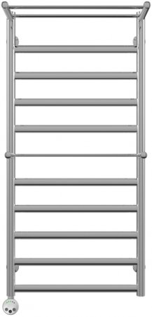 Электрический полотенцесушитель Terminus Хендрикс плюс П11 500x1086 4660059921259 с полкой Хром 