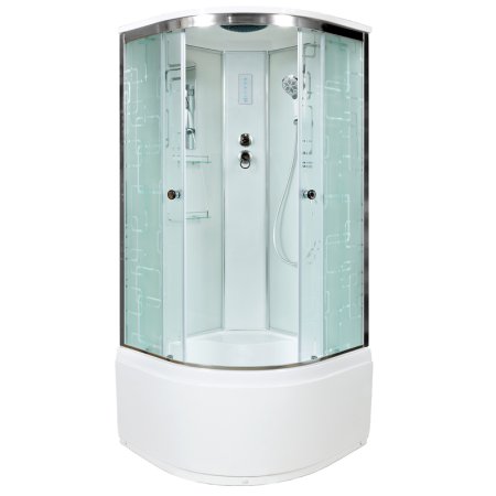 Душевая кабина Deto ЕМ4580 с электрикой (эл.) 