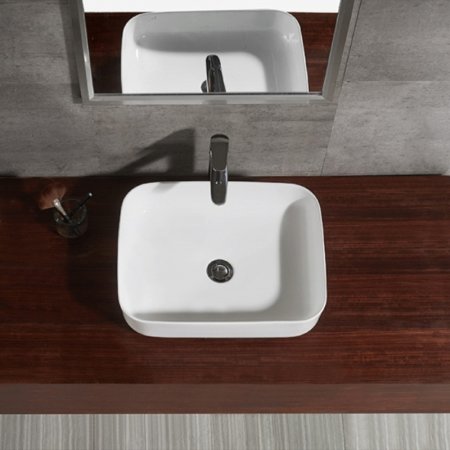 Раковина-чаша Bravat Source 50 C22250W-ENG Белая 