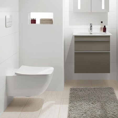 Унитаз подвесной Villeroy & Boch Venticello 4611RS01 альпийский белый 
