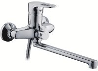 Смеситель для ванны Frap H702 F22702-B универсальный Хром