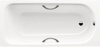 Стальная ванна Kaldewei Saniform Plus Star 337 180х80 133700010001 без покрытия с отверстиями под ручки