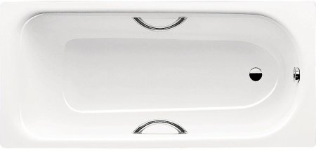 Стальная ванна Kaldewei Saniform Plus Star 337 180х80 133700010001 без покрытия с отверстиями под ручки 
