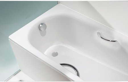 Стальная ванна Kaldewei Saniform Plus Star 337 180х80 133700010001 без покрытия с отверстиями под ручки 