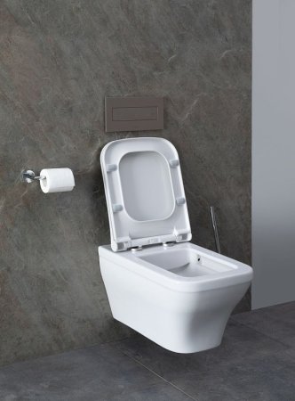 Унитаз Allen Brau Infinity 4.21011.20 подвесной Белый без сиденья 