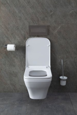 Унитаз Allen Brau Infinity 4.21011.20 подвесной Белый без сиденья 