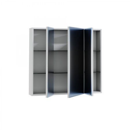 Зеркало-шкаф СаНта Стандарт 80 трельяж 