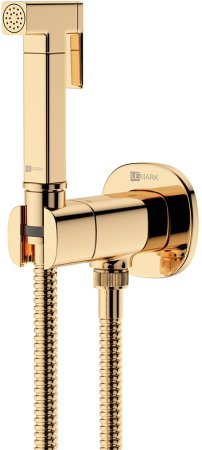 Смеситель Lemark Solo с гигиеническим душем, встраиваемый (LM7172G) 