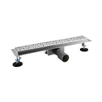 Душевой лоток Gappo G87007-2 нержавеющая сталь 700x70 мм