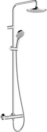 Душевая система Hansgrohe Vernis Shape Showerpipe 26318000 с термостатом Хром 