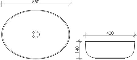 Раковина Ceramica Nova Element 55 см CN5002 