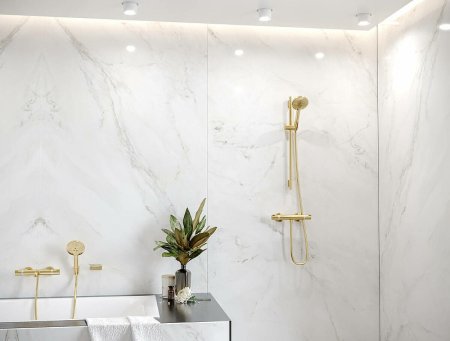 Душевая штанга Hansgrohe Unica S Puro 28632340 Шлифованный черный хром 