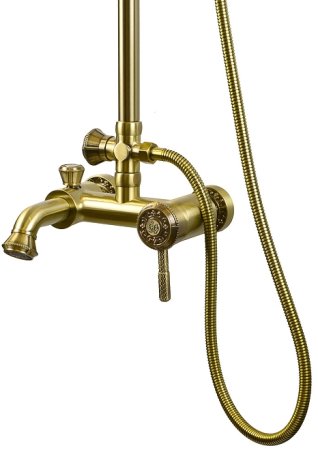 Душевая система Bronze de Luxe Windsor 10124DF Бронза 