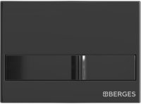 Клавиша смыва Berges Novum L6 040016 Черный глянец Клавиша смыва Berges Novum L6 040016 Черный глянец