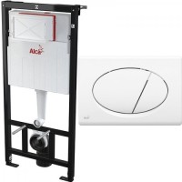 Рамная инсталляция alca plast AM101/1120-3:1 M70/M71 белый