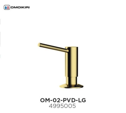 Дозатор Omoikiri OM-02-PVD-G (4995005), Золото 