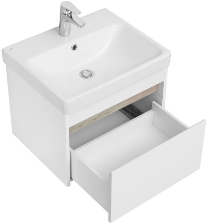 Тумба под раковину Aquaton Марти 55 1A263201MY010 подвесная Ясень шимо 