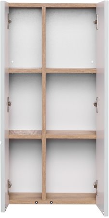 Подвесной шкаф Aquaton Мишель 43 1A243903MIX30 Дуб фьорд Дуб рустикальный 