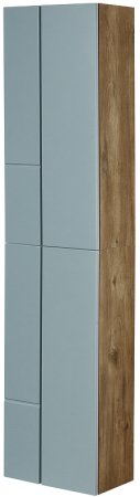 Подвесной шкаф Aquaton Мишель 43 1A243903MIX30 Дуб фьорд Дуб рустикальный 