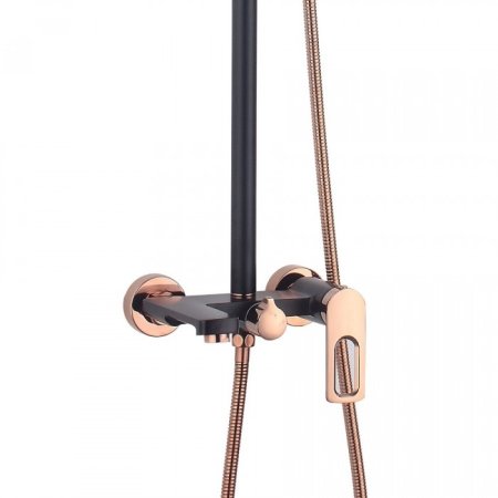 Душевая система ViEiR V293562-CL Черный/Золото 