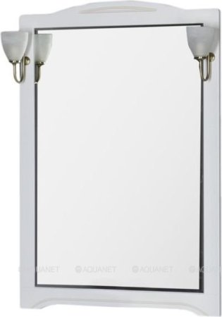 Зеркало Aquanet Луис 80 белый 