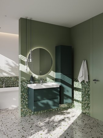 Шкаф пенал Roca Ona 40 A857635513 подвесной Зеленый матовый 