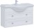 Тумба с раковиной Aquanet Монте 105 белый матовый 