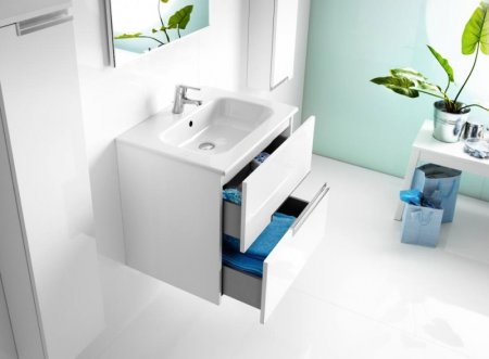 Тумба под раковину Roca Victoria Nord Ice Edition 60 ZRU9302730 подвесная Белая 