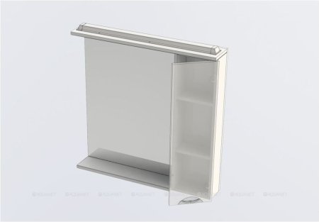 Зеркало-шкаф Aquanet Гретта 90 венге 