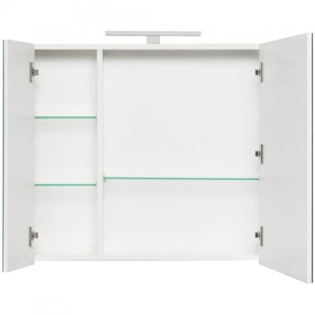 Зеркальный шкаф Roca Etna 80 857304806 с подсветкой Белый глянец 