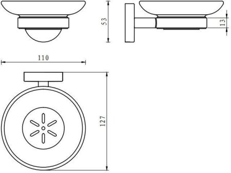Мыльница Aquanet Flash R7 
