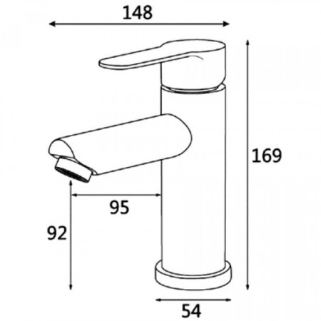 Cмеситель для раковины ViEiR V313511 Сатин 