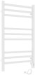 Полотенцесушитель электрический Laris Астор ЧК9 350х700 Э белый матовый муар правое подключение 