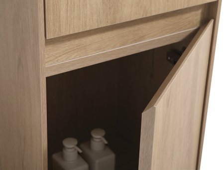 Шкаф пенал Vincea Chiara/Luka 35 VSC-2CL150NO подвесной N.Oak 