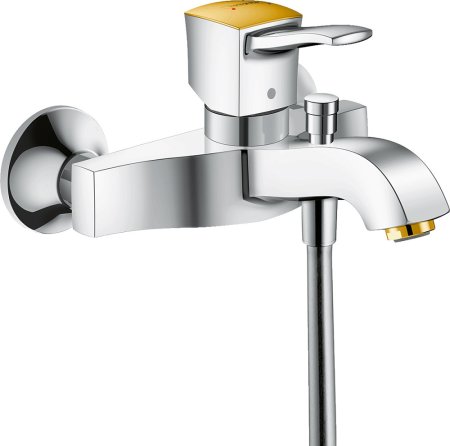 Смеситель для ванны Hansgrohe Metropol Classic 31340090 хром/золото 