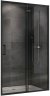 Душевая дверь Abber Schwarzer Diamant 100 AG30100B5 профиль Черный стекло прозрачное 