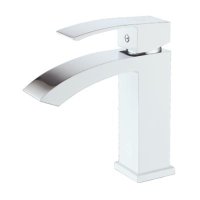 Смеситель для раковина Ganzer Leon GZ25011F Белый / Хром