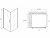 Душевой уголок Abber Sonnenstrand 100x85 AG04100-S85 профиль Хром стекло прозрачное 