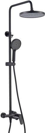 Душевая система Shevanik S4336H, черный 
