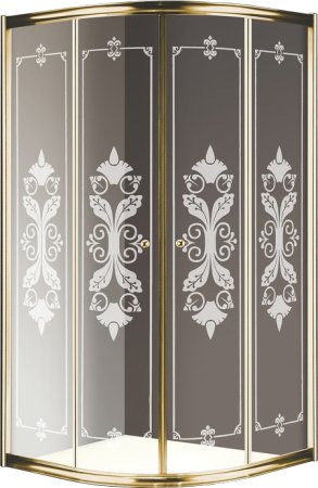 Душевой уголок Cezares Giubileo R2 80 scorrevole CP G 